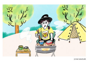 Read more about the article NEWMENEWLIFEの防災特集イラスト